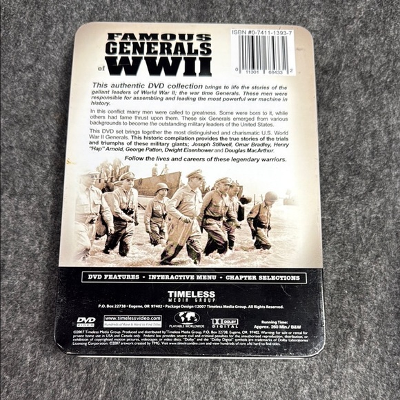 Famous Generals of WWII DVD Set - Picture 4 of 4